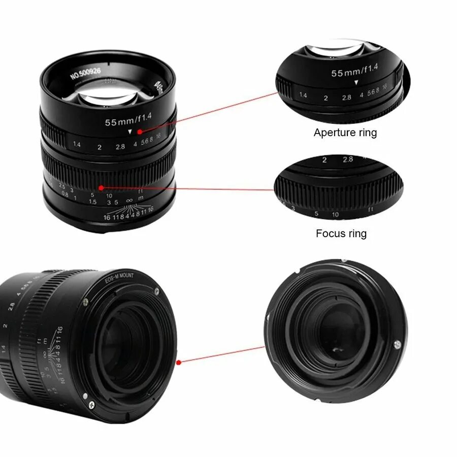 Тип объектива. 7artisans 55mm f-1.4 e mount. объективы fuji x mount. объектива e-mount sony. 7artisans 55mm.