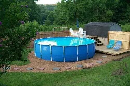 24 Above Ground Pools you’ll want in Your Backyard Small backyard pools, Pool la