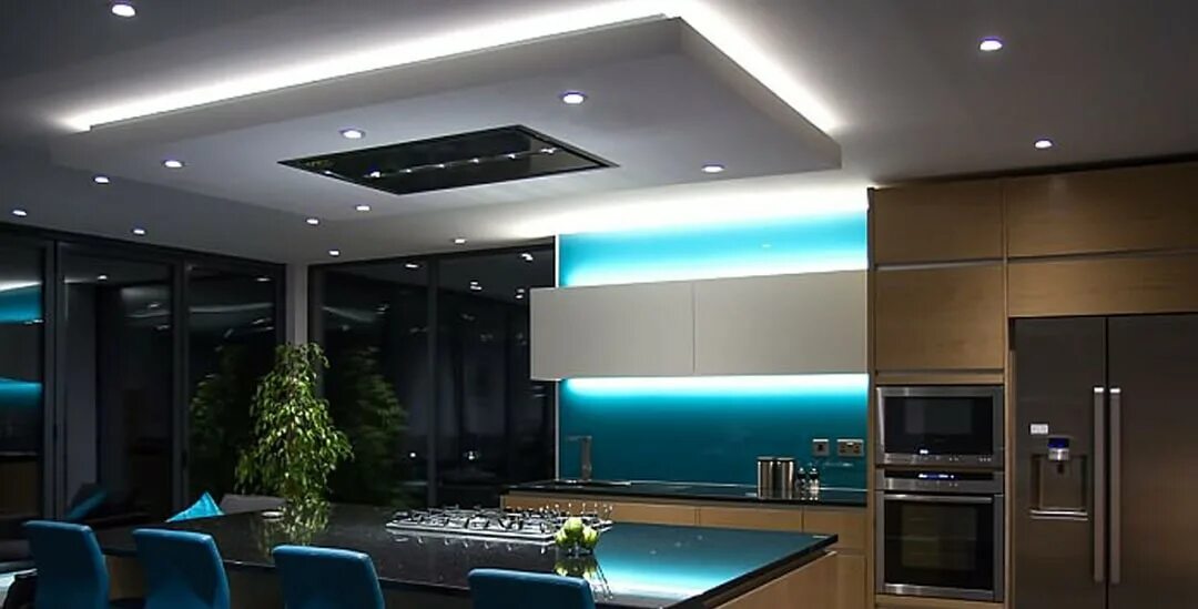 Диодное освещение. Подсветка для кухни. Потолок с подсветкой. Диодная подсветка потолка. Светодиодная лента на потолок.