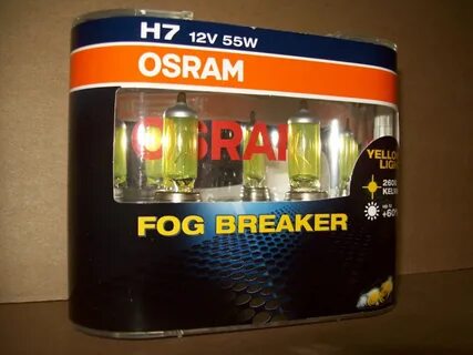 Лампы osram желтые
