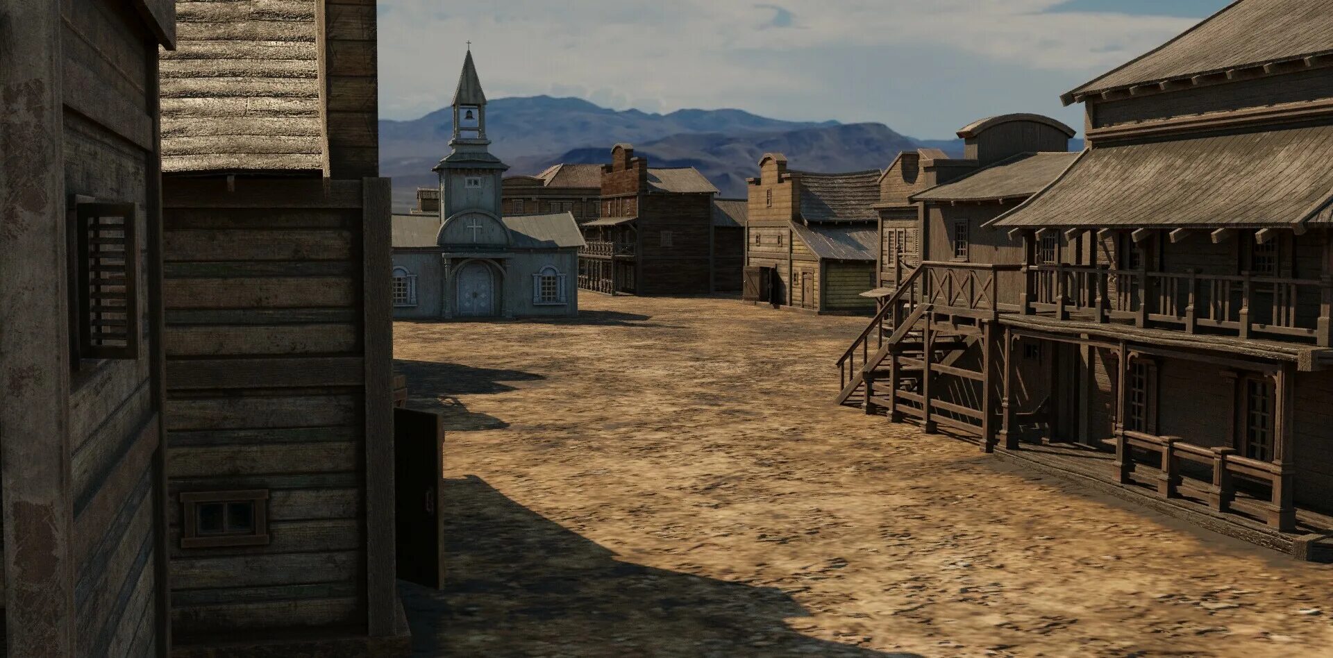 Wild streets. Wild west стиль. обновление the wild west с домами.