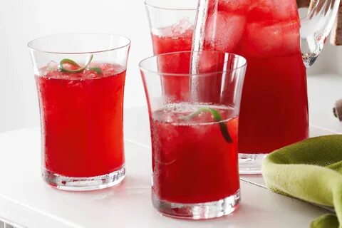 Клюквенный лимонад