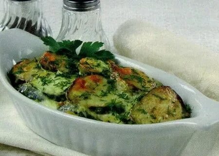 Запеченный огурец с сыром
