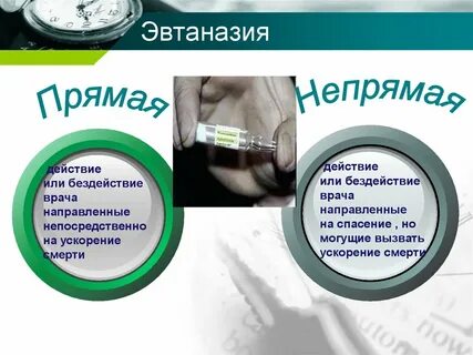 Эвтаназия кратко и понятно