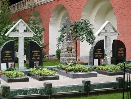 Могилы в монастырях