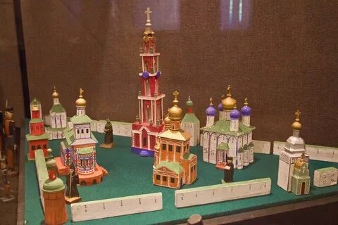 Как слепить золотые ворота из пластилина
