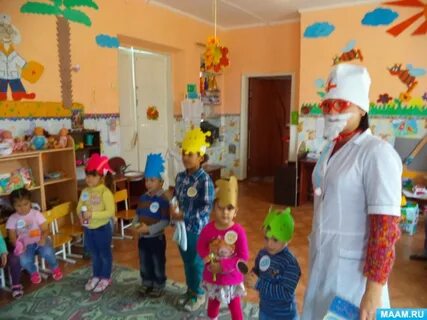 Развлечение день здоровья в средней группе