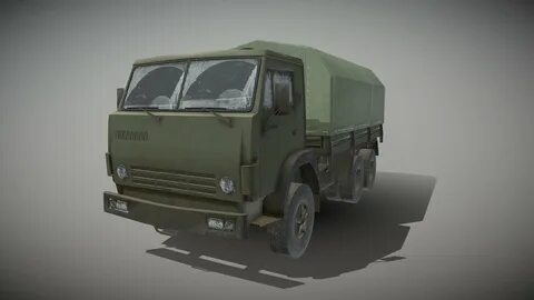 3d модель камаз