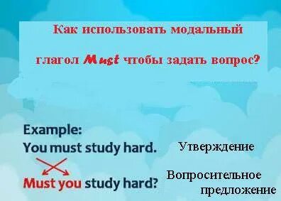 Модальные глаголы упражнения 6 класс