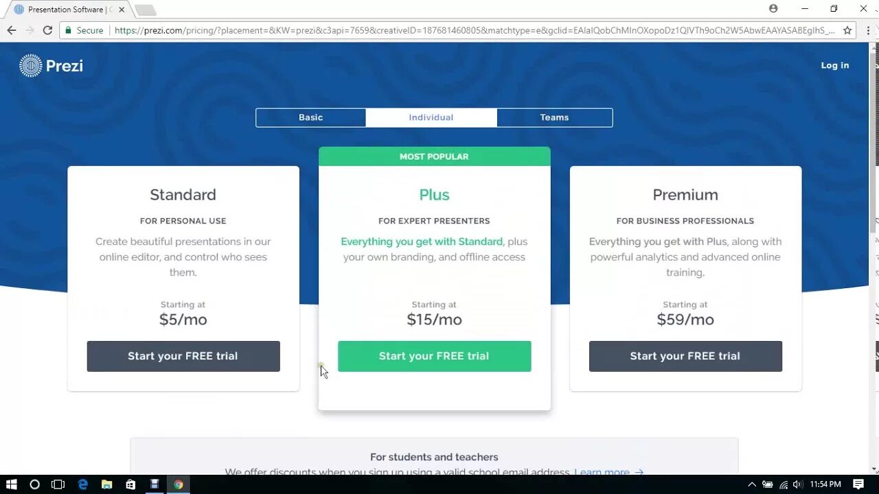 Start trial. Тарифы prezi. Прези ком. Прези программа.