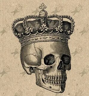 Череп с короной