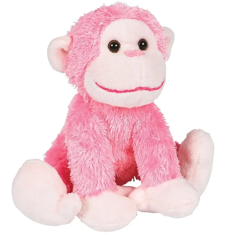 Розовая обезьяна. Игрушка розовая обезьянка. Мартышка в розовом. Обезьянка в розовом платье.