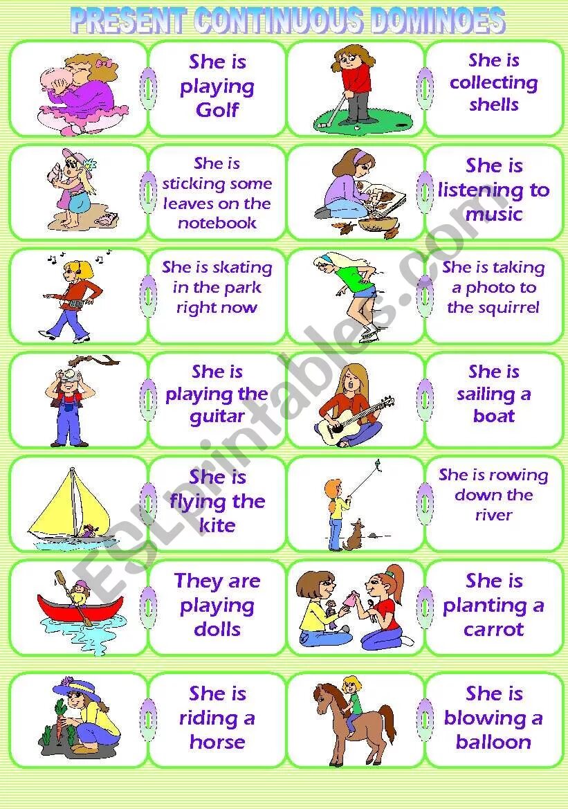 Present Continuous карточки. Домино present Continuous. Игры на present Continuous 3 класс. Игра present simple present Continuous. Present simple and present continuous worksheet