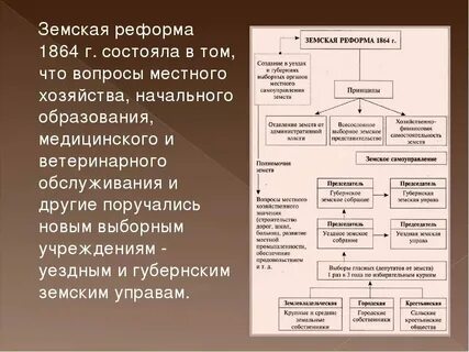 Земские органы управления