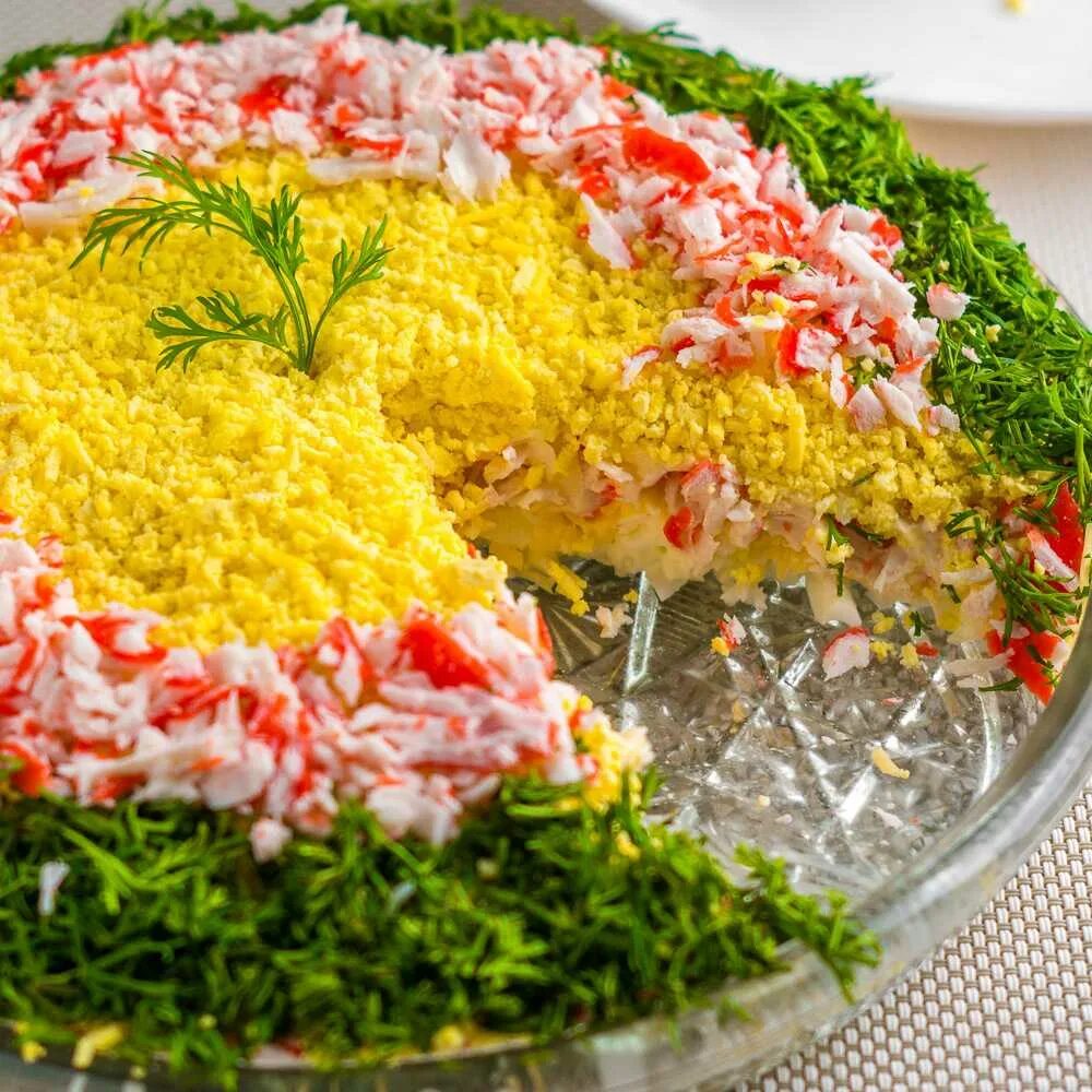 Какие нибудь салатики