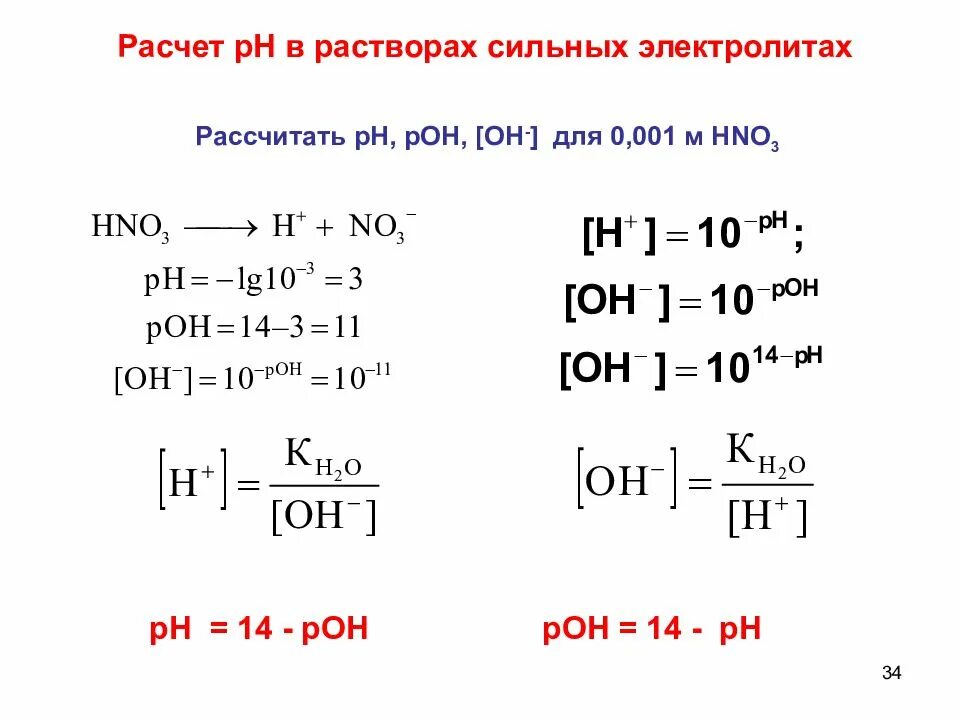 Рн соляного раствора. PH растворов сильных электролитов. Расчет РН для сильных электролитов. Расчет PH сильных электролитов. Расчет PH водных растворов кислот и оснований.