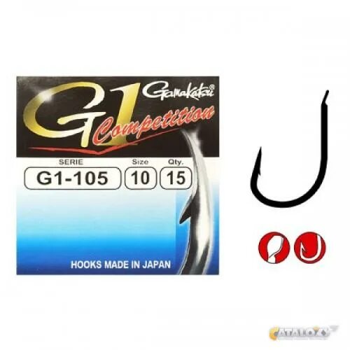Тип 1 no 105. Крючки gamakatsu g-1 competition g1-105. крючок gamakatsu g-1 competition g1-102 №16 (15шт) 149198-01600. крючки гамакатсу красные. чехол для спиннинга гамакатсу.