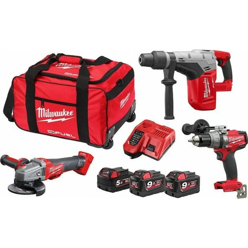 Инструмент шуруповерт болгарка. Набор Milwaukee m18. Набор инструментов Milwaukee m18. Набор аккумуляторного инструмента Милуоки. Набор электроинструментов Milwaukee m18.