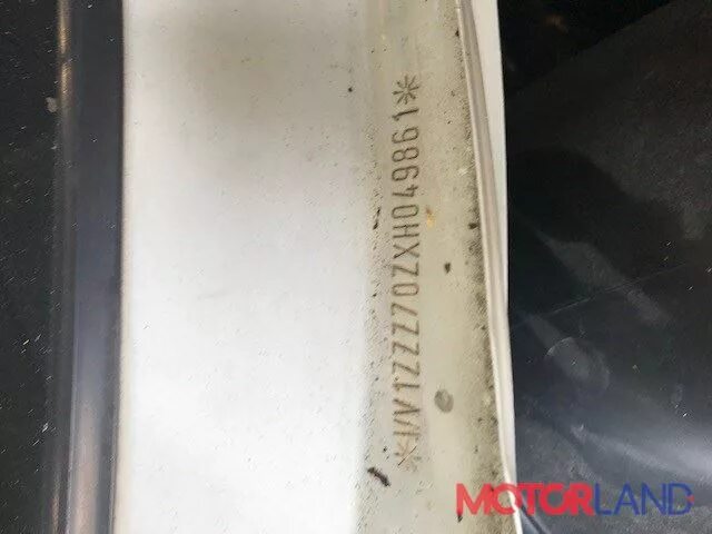 Зацинковал номер кузова - Volkswagen Transporter T3, 1,9 л, 1985 года кузовной р