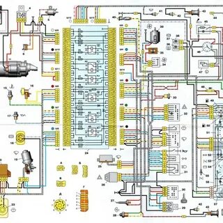 Распиновка реле ваз 2107