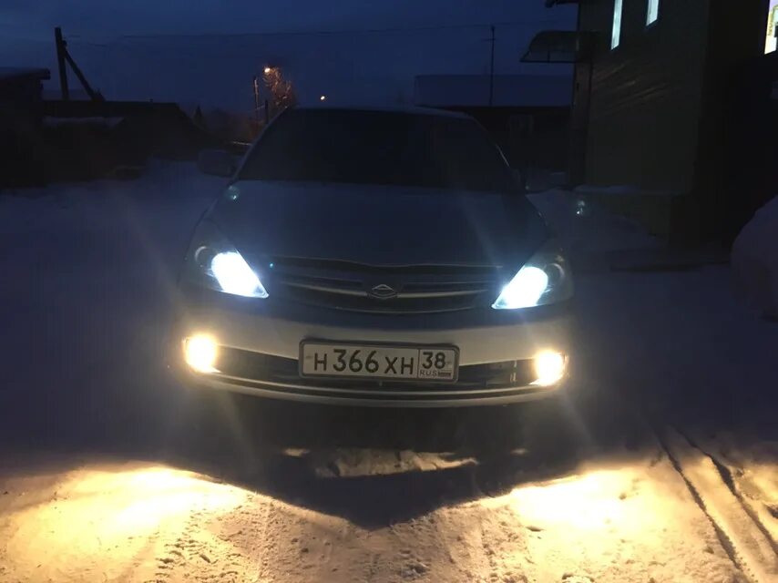 Замена ламп в ПТФ на LED - Toyota Allion (T240), 1,8 л, 2007 года электроника DR