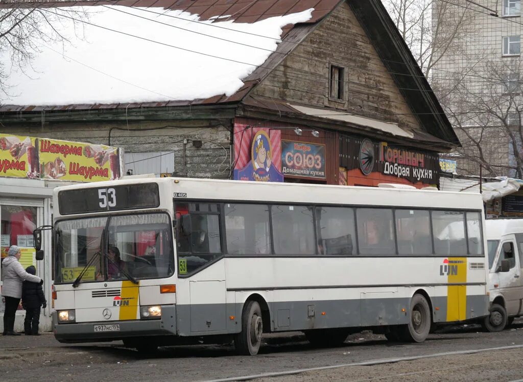 Автобус пермь чермоз. 53 Автобус Пермь. Старые автобусы Перми. Пермь Троица автобус. Маршрут 53 автобуса Пермь.