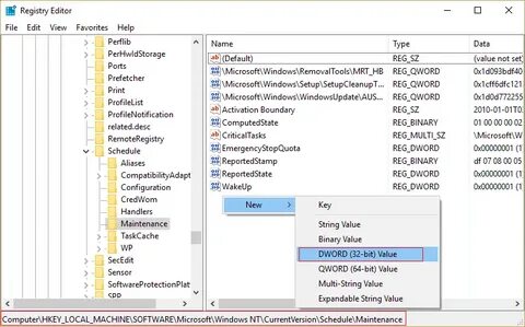 Registry error