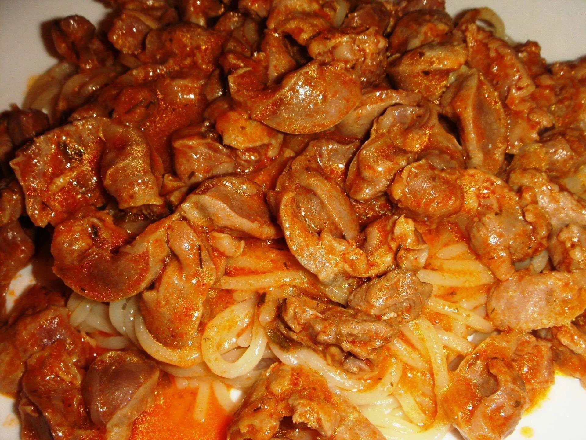 Как вкусно приготовить желудки куриные на сковороде