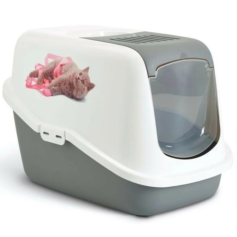 Туалет для кошек Ферпласт Bella 56*43,5*37 см купить в Тюмени 72060099/200000025