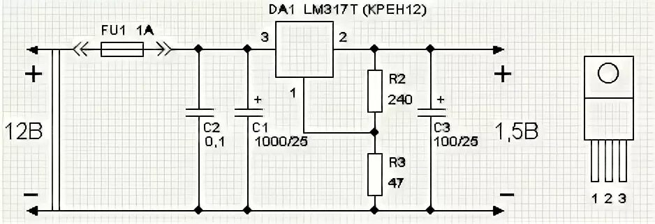 Напряжение 5в