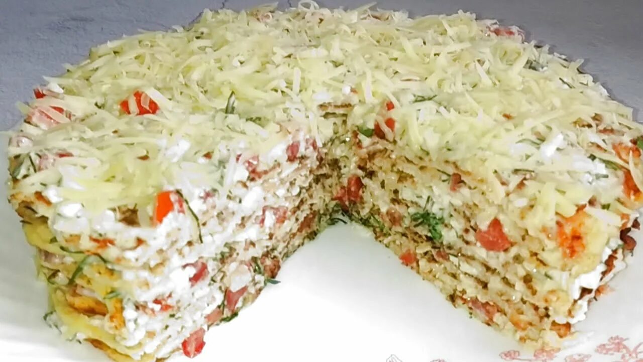 Куриный закусочный торт. Закусочный куриный торт. закусочный торт из куриного фарша. закусочный тортик из куриной грудки. закусочный торт из куриного филе.