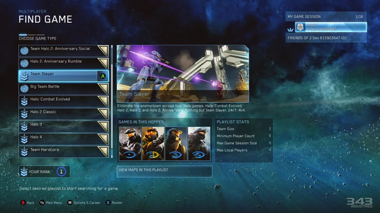 Multiplayer player games