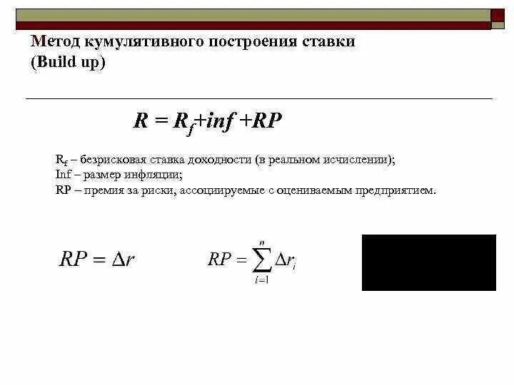 Кумулятивное дисконтирование