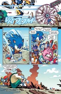 Sonic boom comics