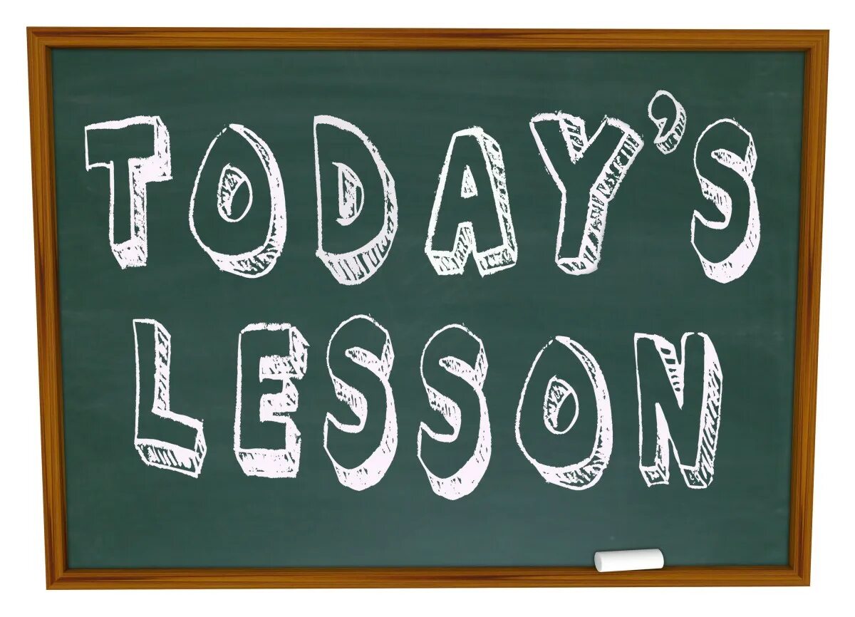 I do my lessons