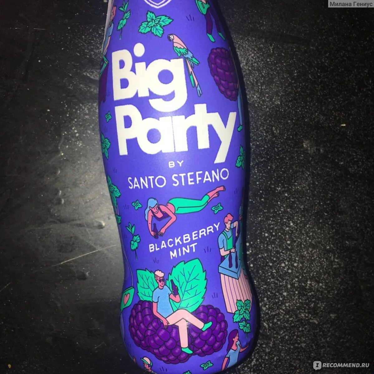 Слабоалкогольный напиток santo stefano big party. Игровое шоу. Слабоалкогольный напиток santo stefano big party. Слабоалкогольный напиток santo stefano big party. Санто стефано ежевика мята биг пати.