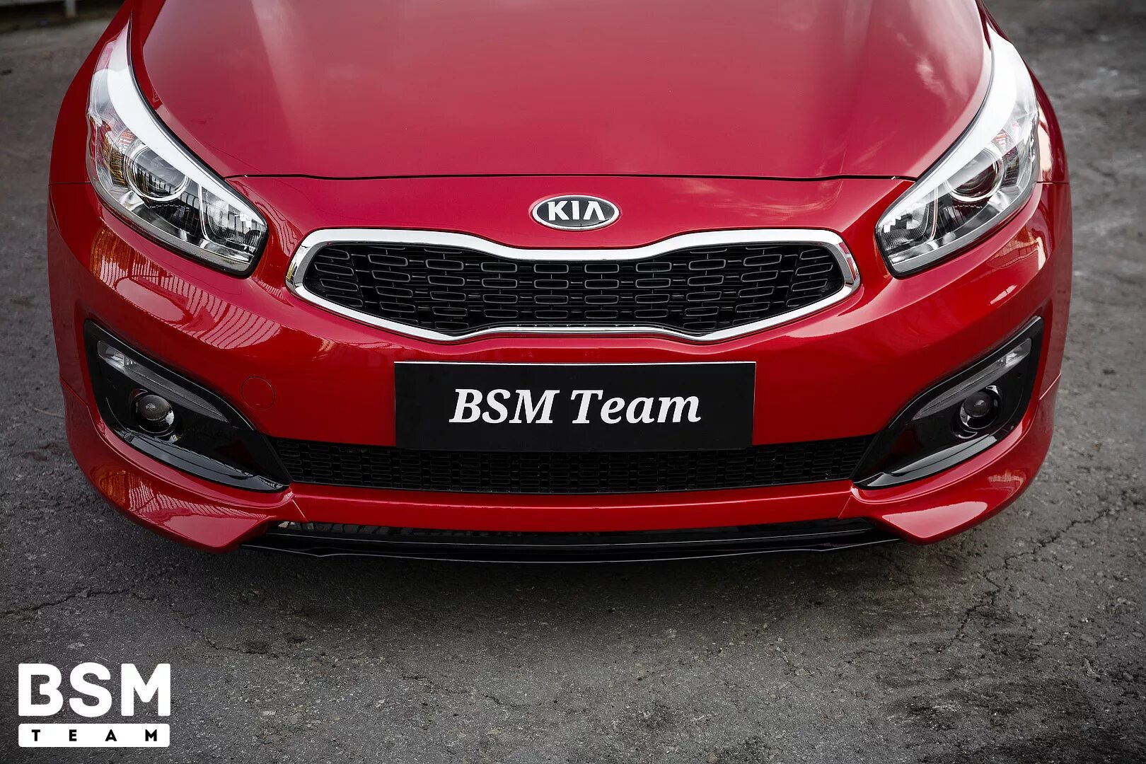 Бампер сид 2. BSM Kia Ceed. Kia Ceed JD BSM. Kia Ceed JD BSM Team. Сплиттер Киа СИД JD.