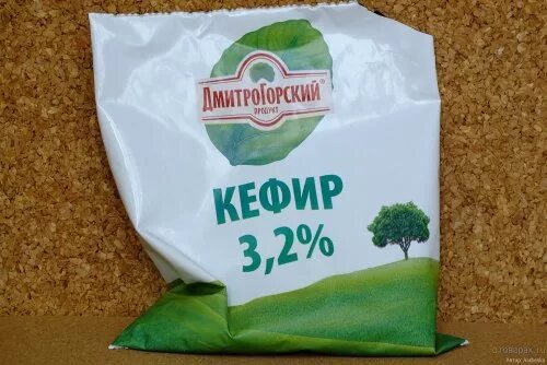 кефир в мягкой упаковке