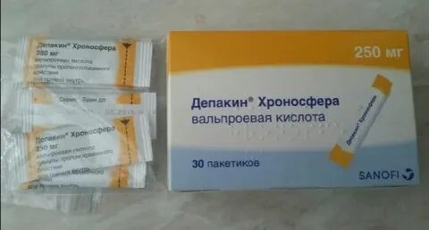 Депакин хроносфера 250