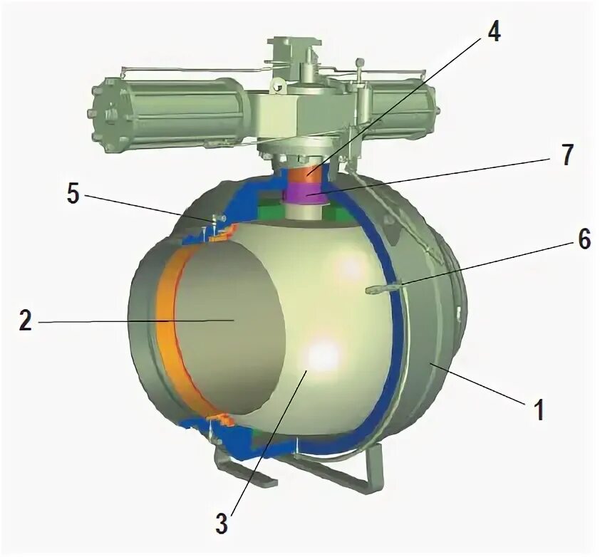 Шаровый кран с пневмогидроприводом схема. Шаровый кран 1400 конструкция. Конструкция шаровых кранов для магистральных газопроводов. Конструкция крана шарового с пневмогидроприводом.