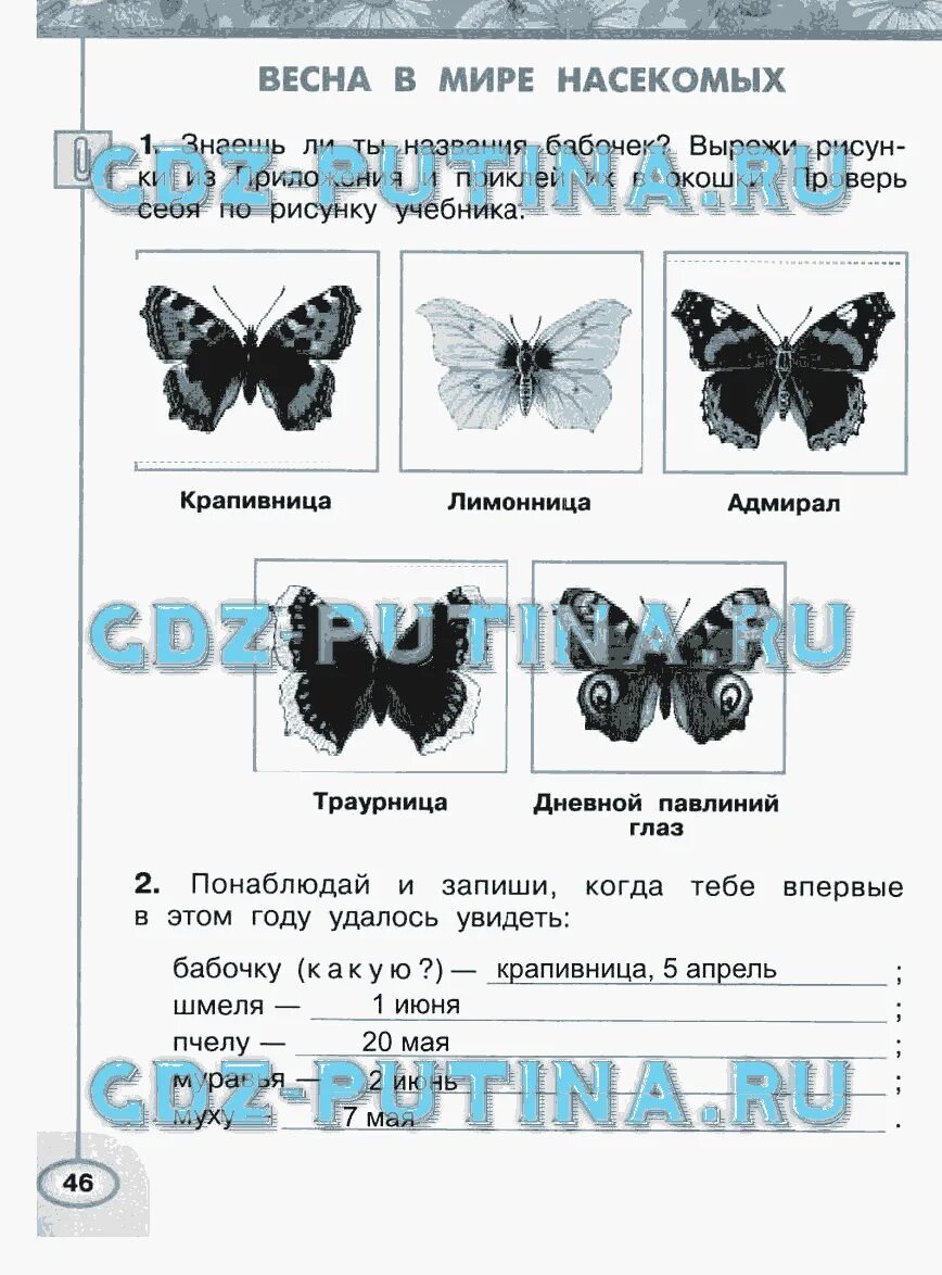 Гдз ок 2 класс окружающий мир