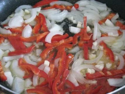 Карп тушеный с овощами