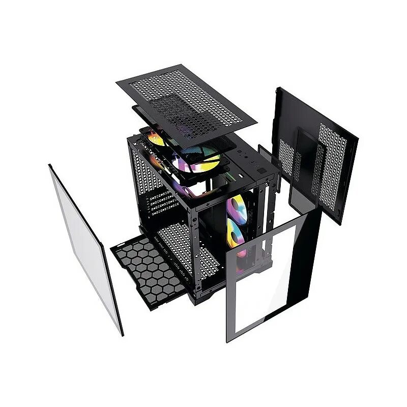 Powercase vision micro m. Корпус powercase vision. корпус powercase vision black. powercase vision cvba-l4. powercase vision black.