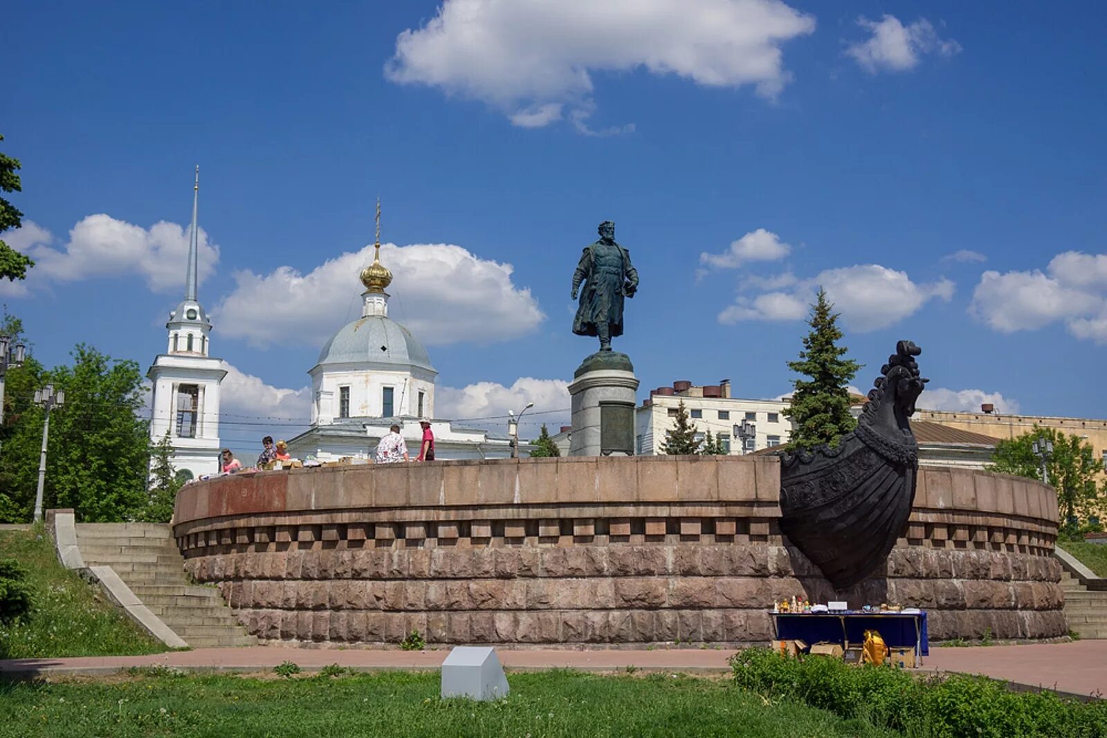 Памятник Афанасию Никитину в Твери. Городской округ город Тверь. Чем известна тверь