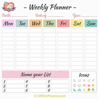 Week plan