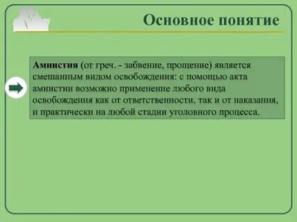 Дайте определения понятий реабилитация и амнистия