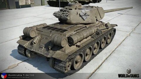 Konštrukta T-34/100 HD Renders - The Armored Patrol.