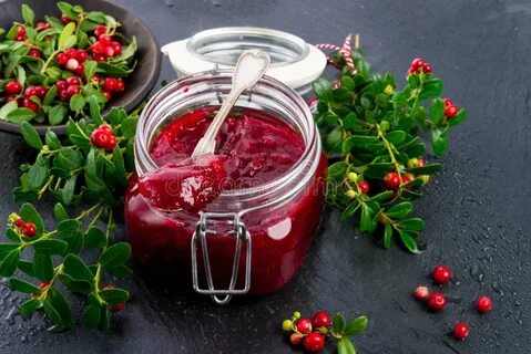 Простое варенье из клюквы