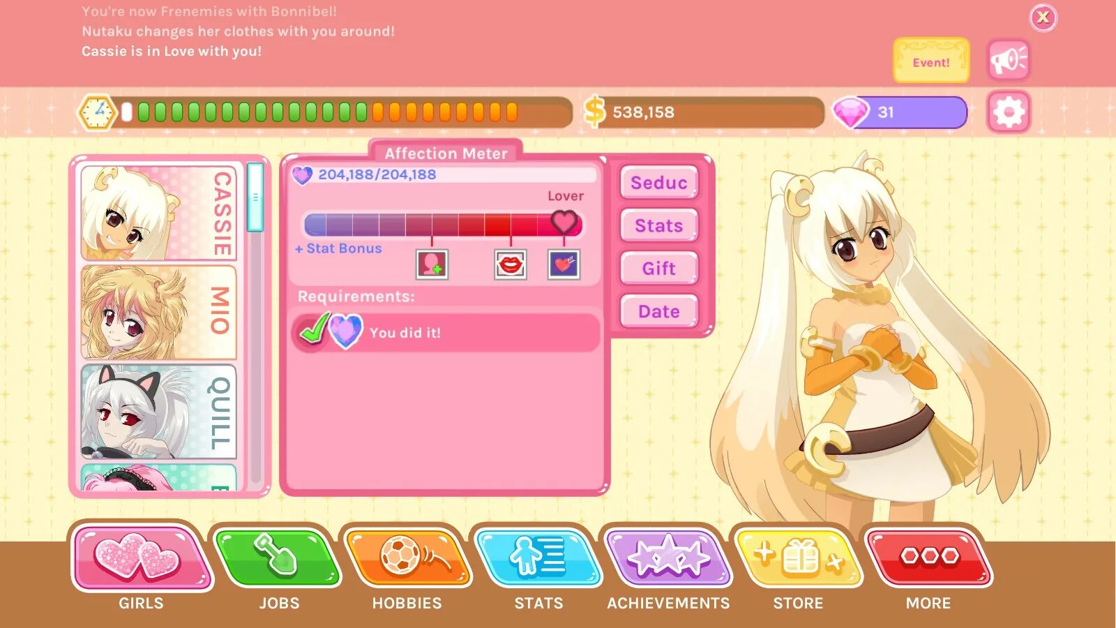 Crush crush. Crush crush game. Crush crush персонажи. Crush ai. Crush ai.