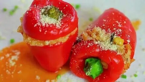 Кухня наизнанку фаршированный перец с мясом